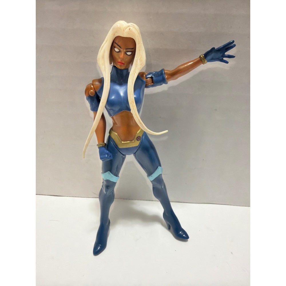 Marvel Legends Storm X-Men Action Figure Robot Fighter Costume Toy Biz 2004 6in